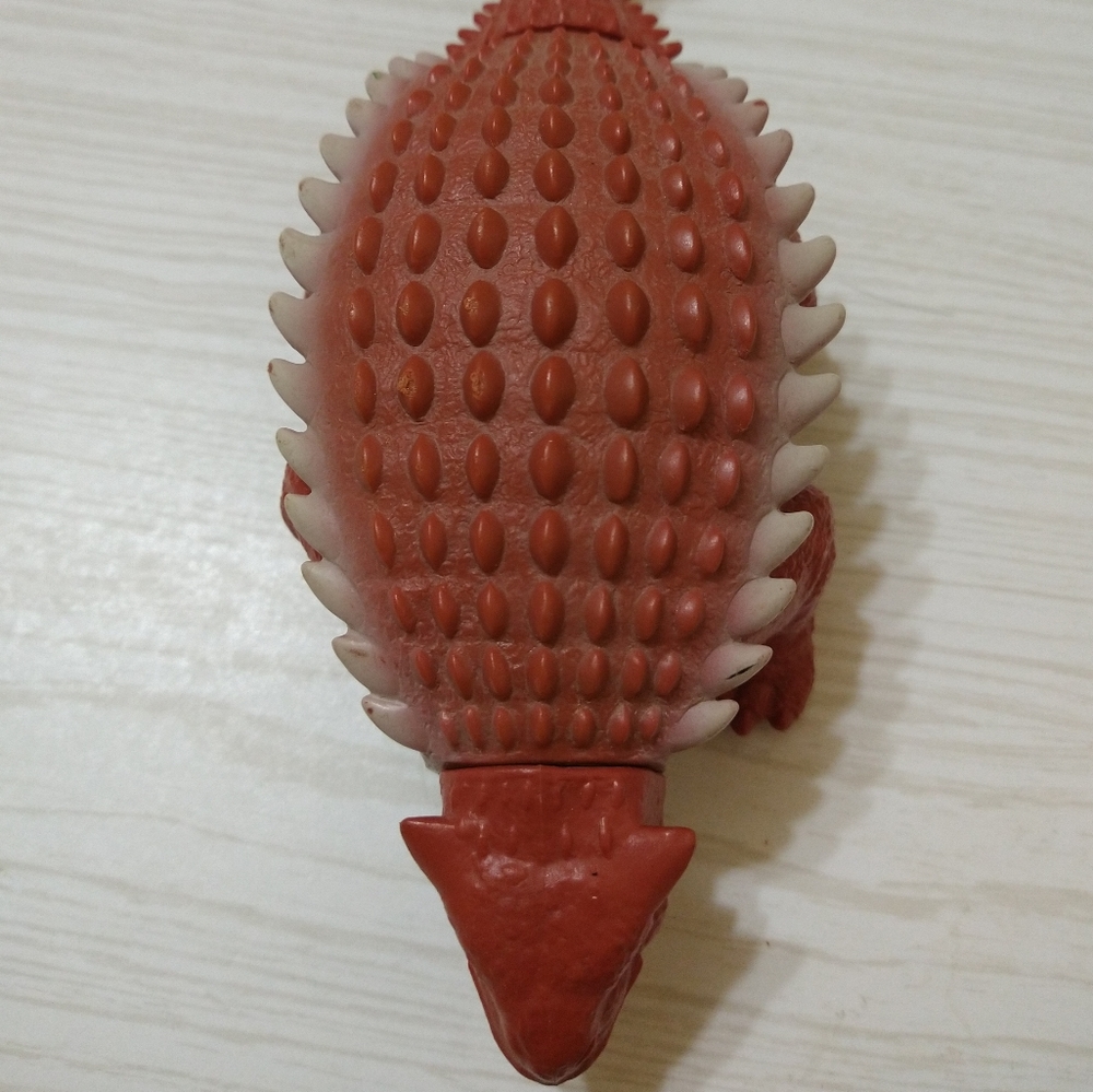 Vintage 1987 Definitely Dinosaurs " Ankylosaurus" Dinosaur Action Figure - Picture 3 of 5